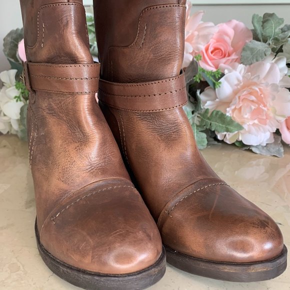 NWOT Leather Boots size 7 - Picture 4 of 12